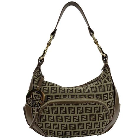 Fendi Zucchino Monogram Hobo Bag on SALE 